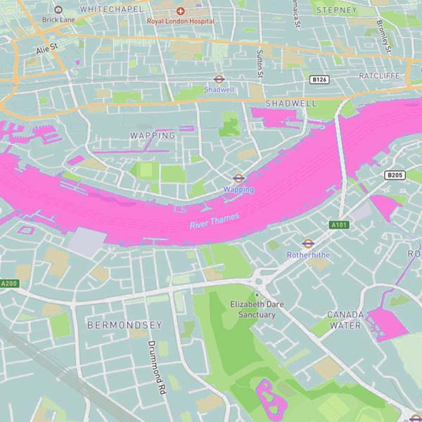 Custom map style